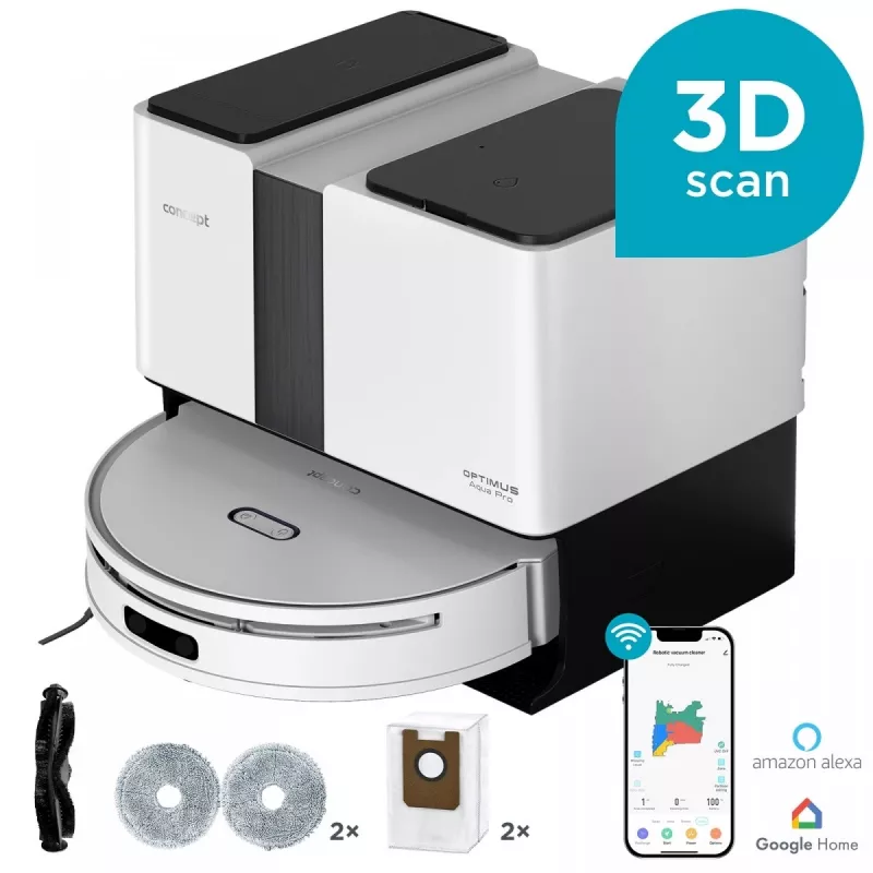 Robot vacuum cleaner 2in1 Optimus Aqua Pro VR4050