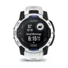 Išmanusis laikrodis GARMIN Instinct 2 45 mm, MIP 0,9 colio (176×176), GPS, saulės energija, silikoninis dirželis mėlynas/baltas