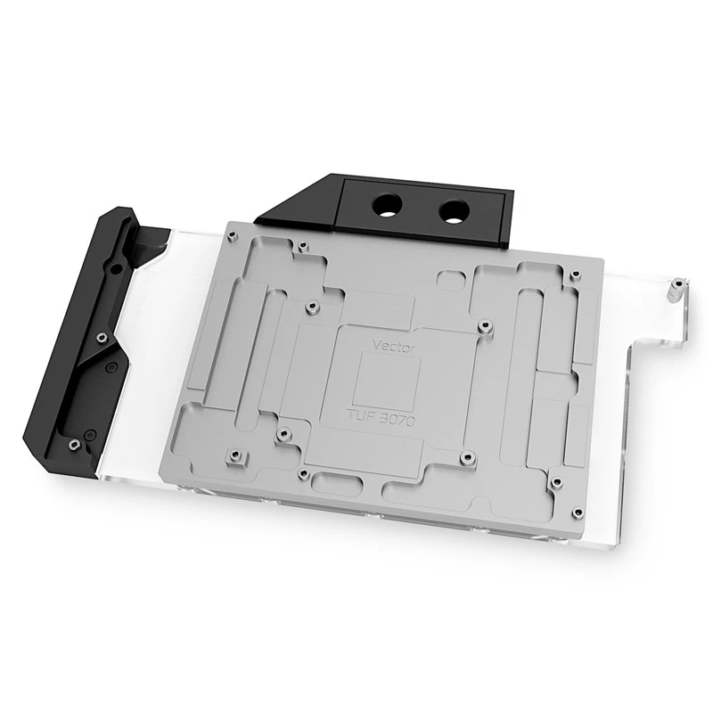 Vandens blokas EK Water Blocks 3831109836484 Akrilas Varis Juodas Nikelis Skaidrus