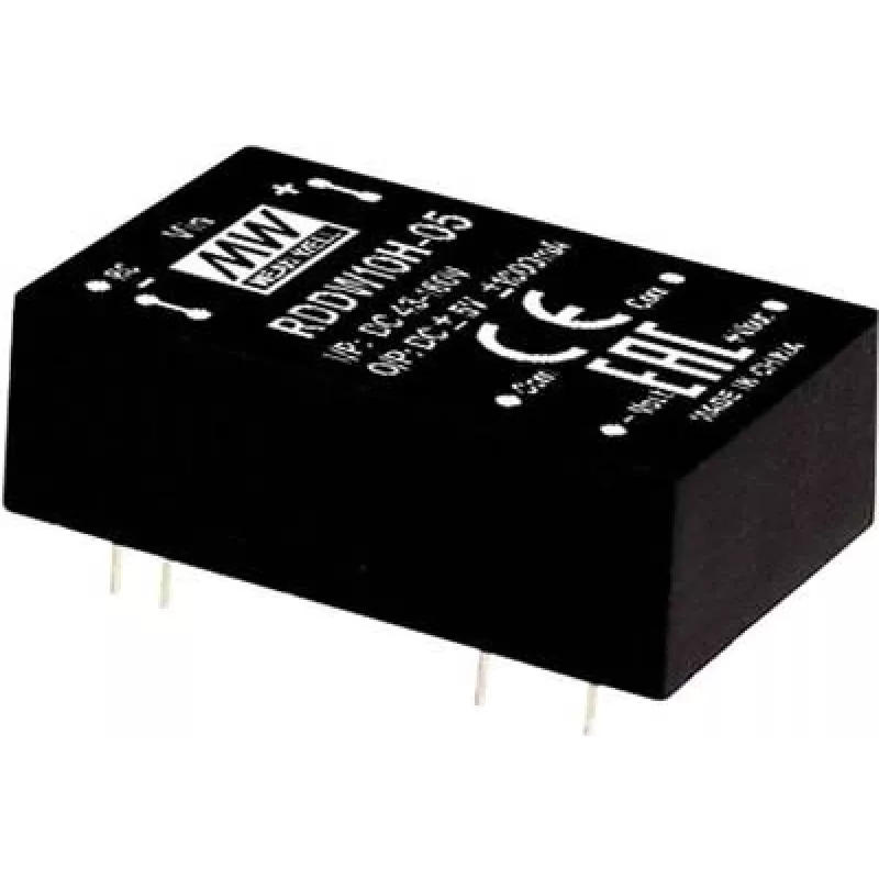maitinimo adapteris MEAN WELL RSDW10H-03, 10 W, įėjimas 43–160 V, RoHS, 16 g