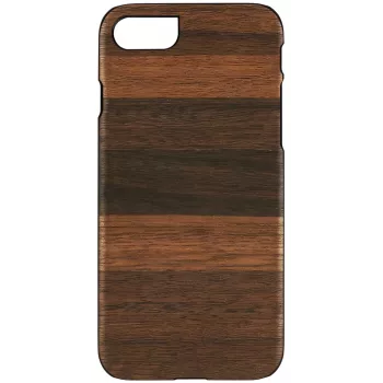 Apsauginis telefono dėklas Man and Wood, skirtas iPhone 7/8 — fango juodas