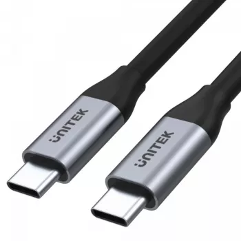 UNITEK C14091ABK USB laidas USB 3.2 Gen 2 2m USB C juodas