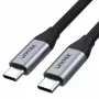 UNITEK C14091ABK USB laidas USB 3.2 Gen 2 2m USB C juodas