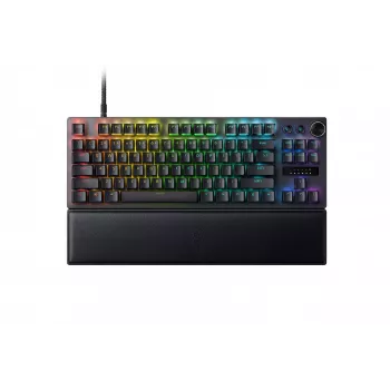 Razer Huntsman V3 Pro Tenkeyless 8KHz | Žaidimų klaviatūra | Laidinė | JAV | Juoda | USB Type-C | Razer Analog Optical Switch Gen-2