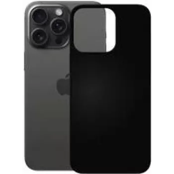 PEDEA minkštas TPU dėklas „iPhone 15 Pro Max“, juodas (50160982)