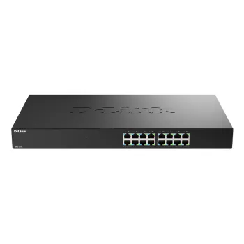 D-Link 16 prievadų 2,5G kelių gigabitų nevaldomas komutatorius, nevaldomas, L2+, 2,5G Ethernet (100/1000/2500)