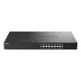 D-Link 16 prievadų 2,5G kelių gigabitų nevaldomas komutatorius, nevaldomas, L2+, 2,5G Ethernet (100/1000/2500)
