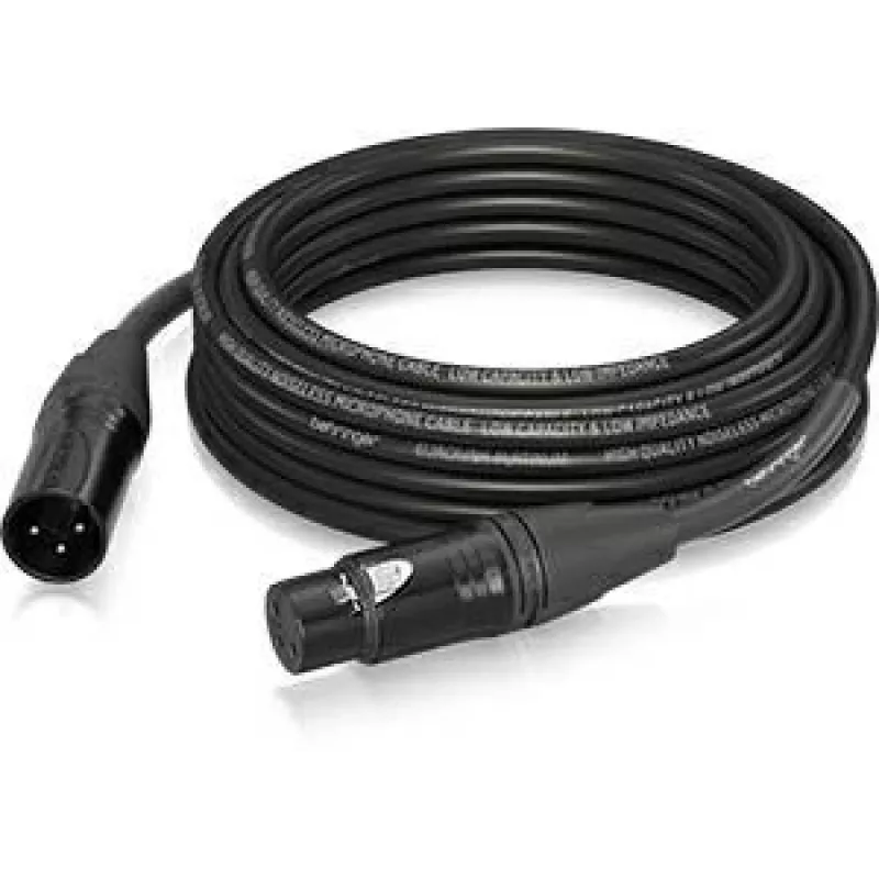 Mikrofono kabelis Behringer PMC-1000 XLR moteriška į XLR vyrišką, 10 m