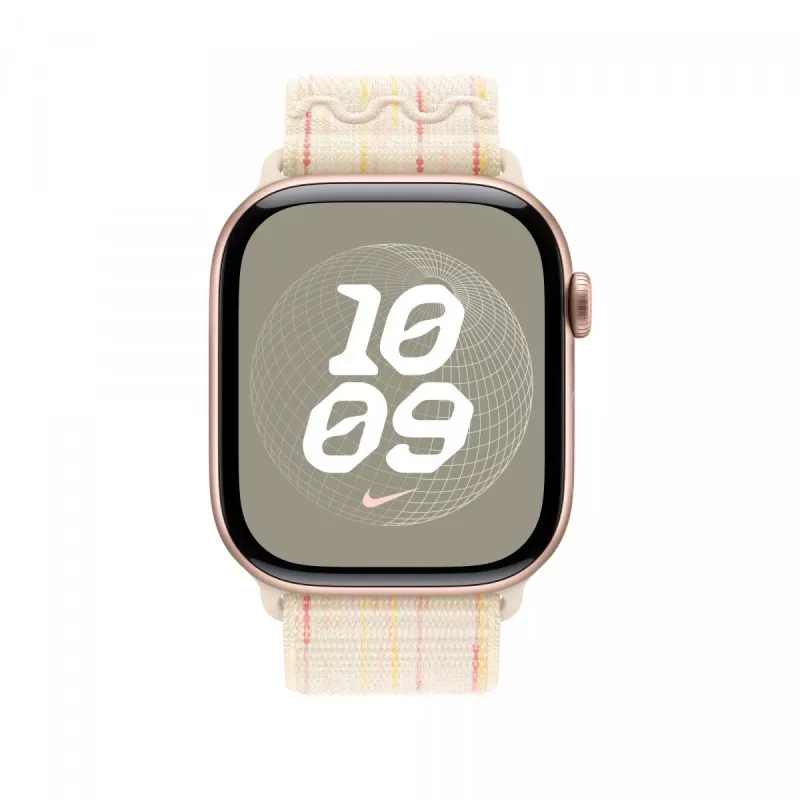 Starlight/Pink Nike Sport Loop 46 mm