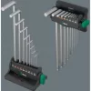 Wera 05022102001 šešiakampių raktų L formos šešiakampių raktų rinkinys Metric 9 vnt.