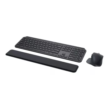 “Logitech MX Keys Combo for Business” – klaviatūros ir pelės rinkinys – apšviečiamas – belaidis – „Bluetooth LE“ – QWERTY – GB – grafito spalvos