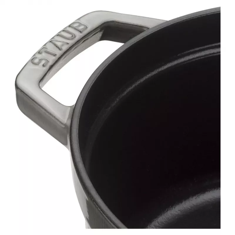 Staub 40509-312-0 puodas 5,25 l apvalus grafito spalvos, pilkas