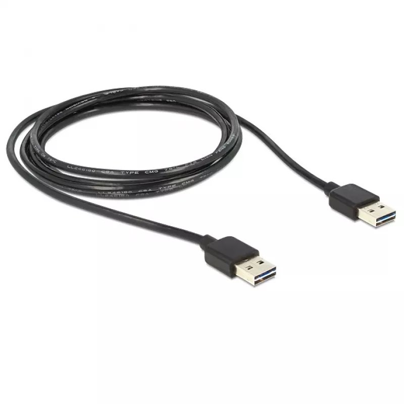 USB laidas DeLOCK 85556 USB 2.0 2 m juodas
