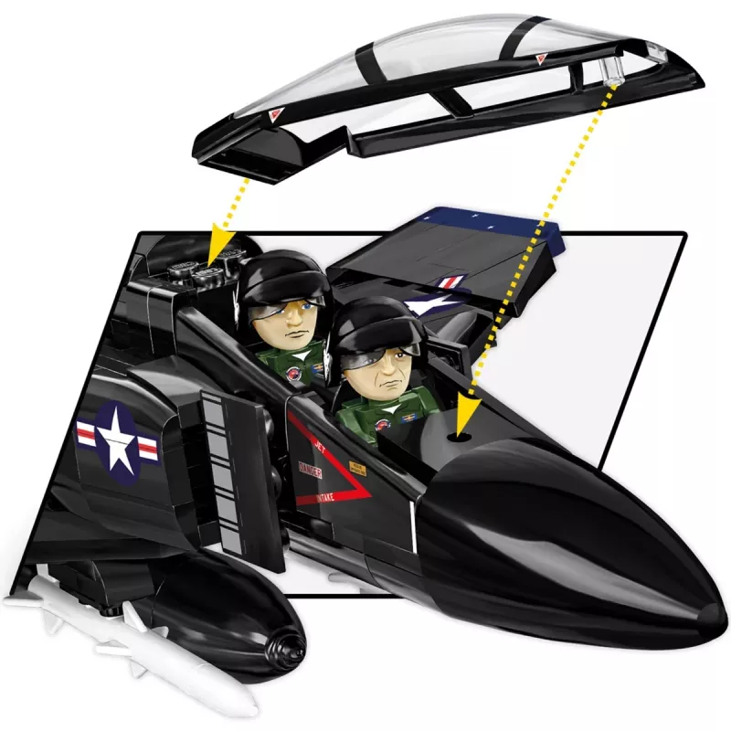 Blokai F-4S Phantom II 608 detalių