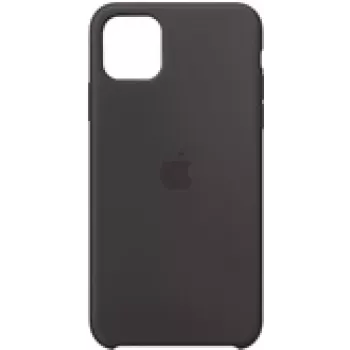 Apple - Dėklas mobiliajam telefonui - Silikoninis - Juodas - skirtas „iPhone 11 Pro Max“ (MX002ZM/A)