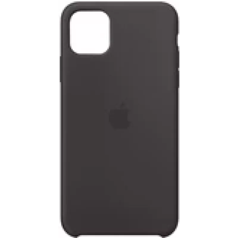 Apple - Dėklas mobiliajam telefonui - Silikoninis - Juodas - skirtas „iPhone 11 Pro Max“ (MX002ZM/A)