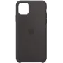 Apple - Dėklas mobiliajam telefonui - Silikoninis - Juodas - skirtas „iPhone 11 Pro Max“ (MX002ZM/A)