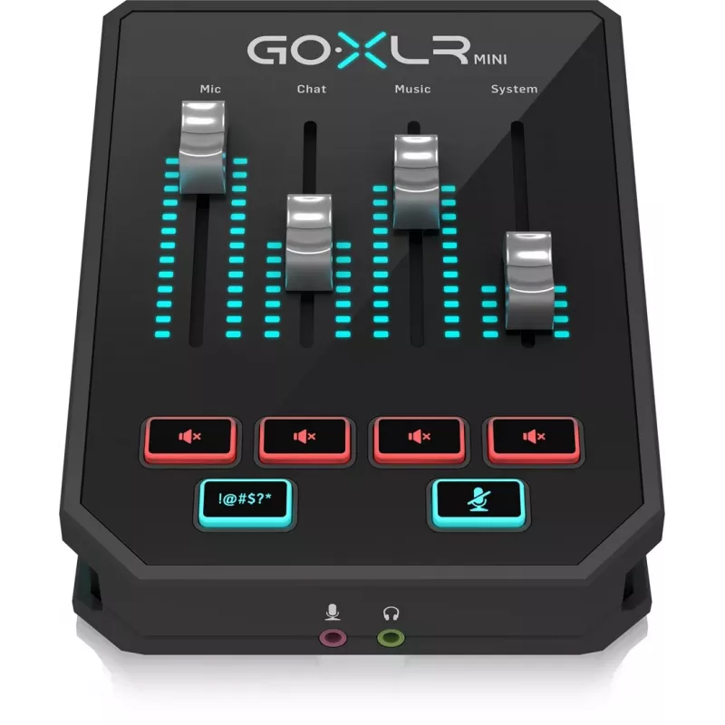 TC Helicon Go XLR Mini - maišytuvas ir garso sąsaja