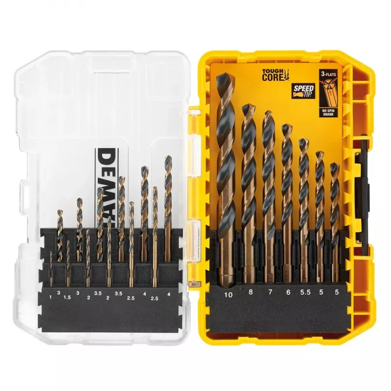 DeWalt grąžtų antgalių rinkinys DT70728 28 dalių itin patvarūs grąžtų ir suktuvų antgaliai