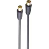 Koaksialinis kabelis ShiverPeaks BS80203-128-GS 2 m IEC, juodas