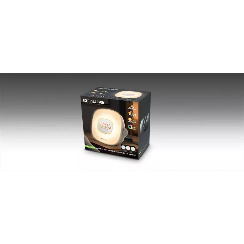 Asmeninis radijas Muse ML-198 CR FM derintuvas automatinis nuskaitymas LED ekranas