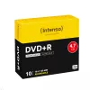 INTENSO DVD+R 4.7GB 16x Spausdinamas 10 vnt. Slimcase, 120 mm