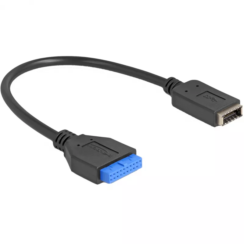 DeLOCK USB laidas kontaktinė jungtis vidiniam USB Type-E Key A 25 cm