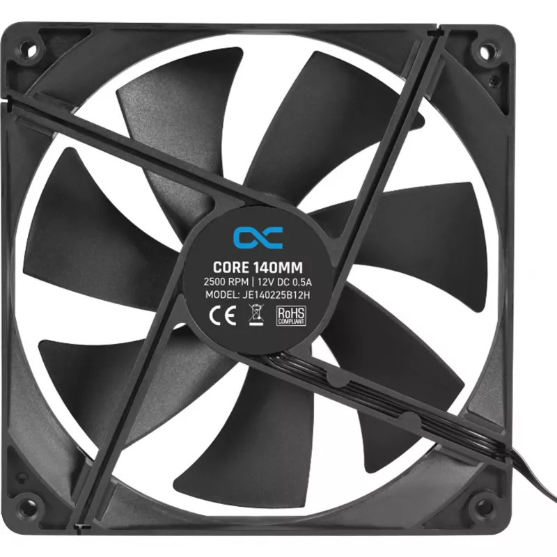 Alphacool Core 140mm PWM korpuso ventiliatorius 2500rpm Juodas