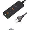 CANYON įkroviklis H-10 PD 20W QC 3.0 18W 2USB-A 2USB-C stalinis juodas