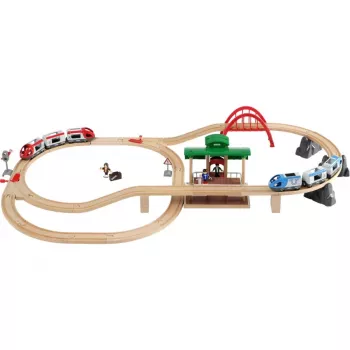 BRIO Railway 33512 traukinių mainų bėgių rinkinys