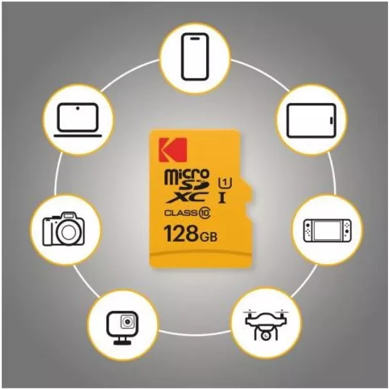 microSDXC kortelė Emtec EKMSDM128GXC10K 128 GB