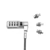 DICOTA D31713 kabelinė spyna juoda 2 m