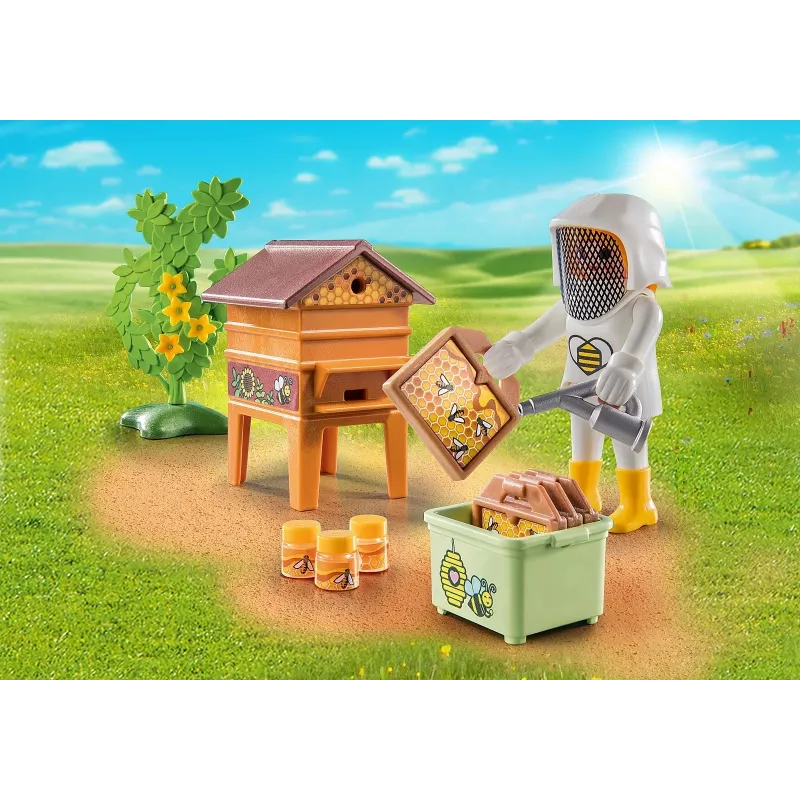 Playmobil bitininkas – vaizduotės ir vaidmenų žaidimas 4–10 metų vaikams – Fat Brain Toys