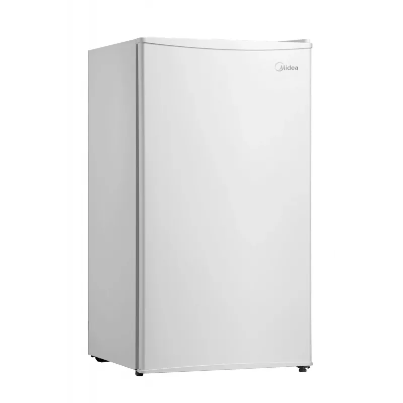 Midea šaldytuvas | MDRD142FGE01 | Energinio efektyvumo klasė E | Laisvai pastatomas | Spintelės tipo | Aukštis 86 cm | Šaldytuvo naudingoji talpa 93 L | 41 dB | Baltas