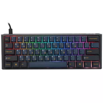 Mechaninė žaidimų klaviatūra Ducky One 3 Pro Mini — Hot-Swap, Cherry MX Red, 8000Hz