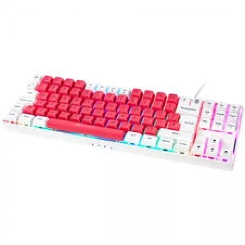 GAMIAC TKL90G žaidimų klaviatūra, Kailh Mėlyna – balta/raudona
