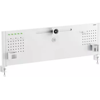 SpeaKa Professional SP-B25-02 Monitor+ Organizer plokštės monitoriaus-stalo laikiklis baltas matinis (SP-13660880)
