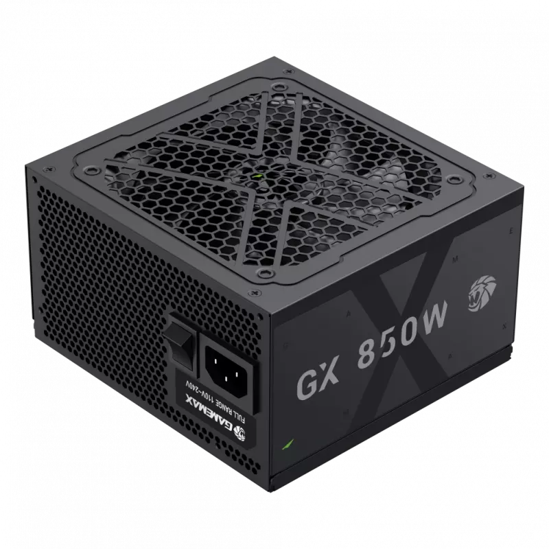 Gamemax maitinimo blokas, 80 PLUS, Gold | GX 850GF | 850 W