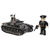 Statybinis rinkinys Cobi Panzer I Ausf. B – 654 detalės, detalus tanko modelio rinkinys