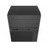 PC korpusas NATEC Helix Mini Tower Juoda — microATX/Mini-ITX, 3x3,5 col. + 5x2,5 col., 33 cm GPU, USB-C/USB-A prievadai