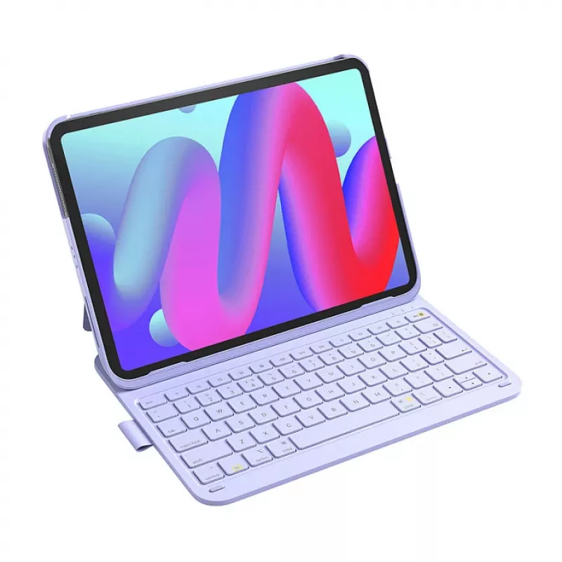 Klaviatūra Inateck BK2007 QWERTY Bluetooth Violetinė Su jutikline dalimi