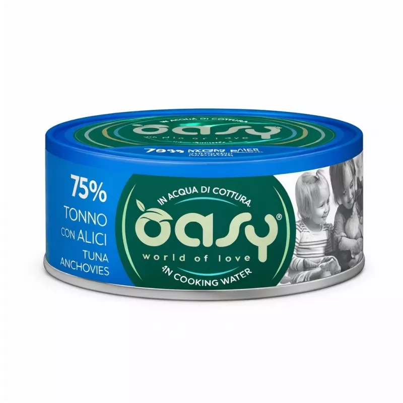 Oasy More Love Tunas su ančiuviais 70gr