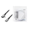 USB3.2 Gen2 Type-C į USB-C/F, PD, 1m