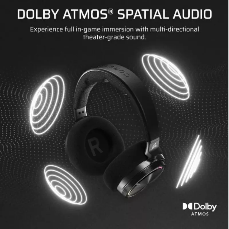 Ausinės Virtuoso Max Wireless Carbon