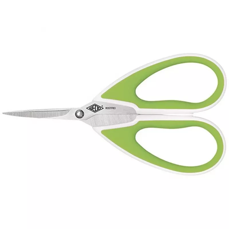 Žirklės WEDO 975 4060 Tiesus pjovimas Žalia Balta 215 mm