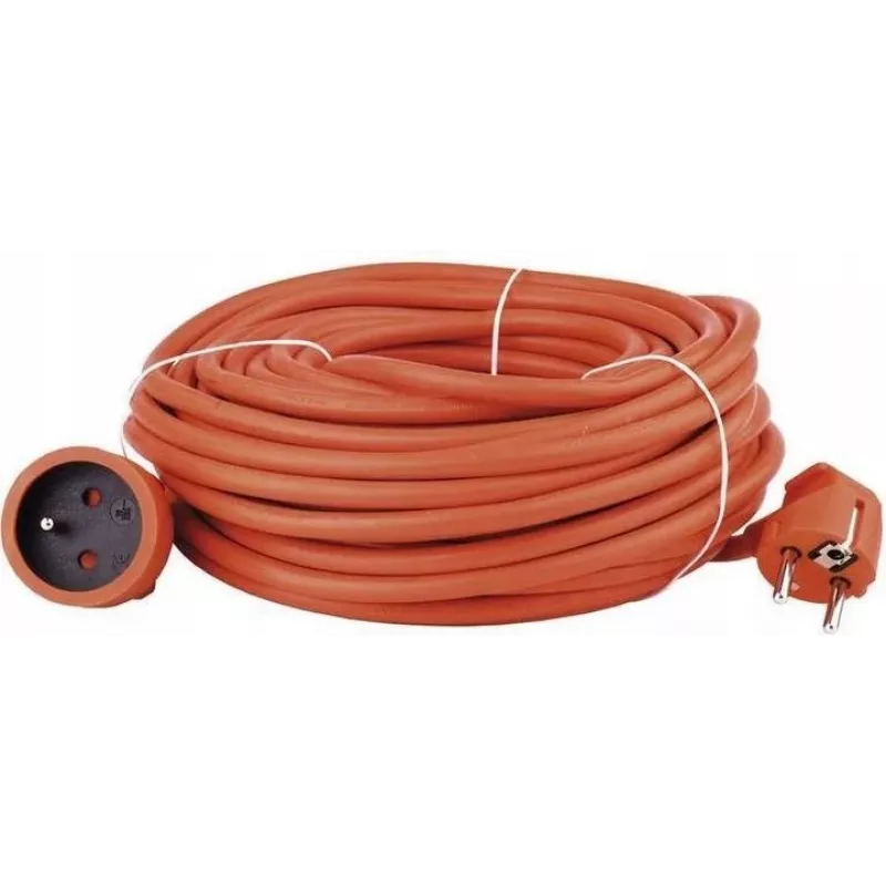VERTEX PZO20M Ištraukiamas ilgintuvas 20 m 3x2,5 mm Oranžinis