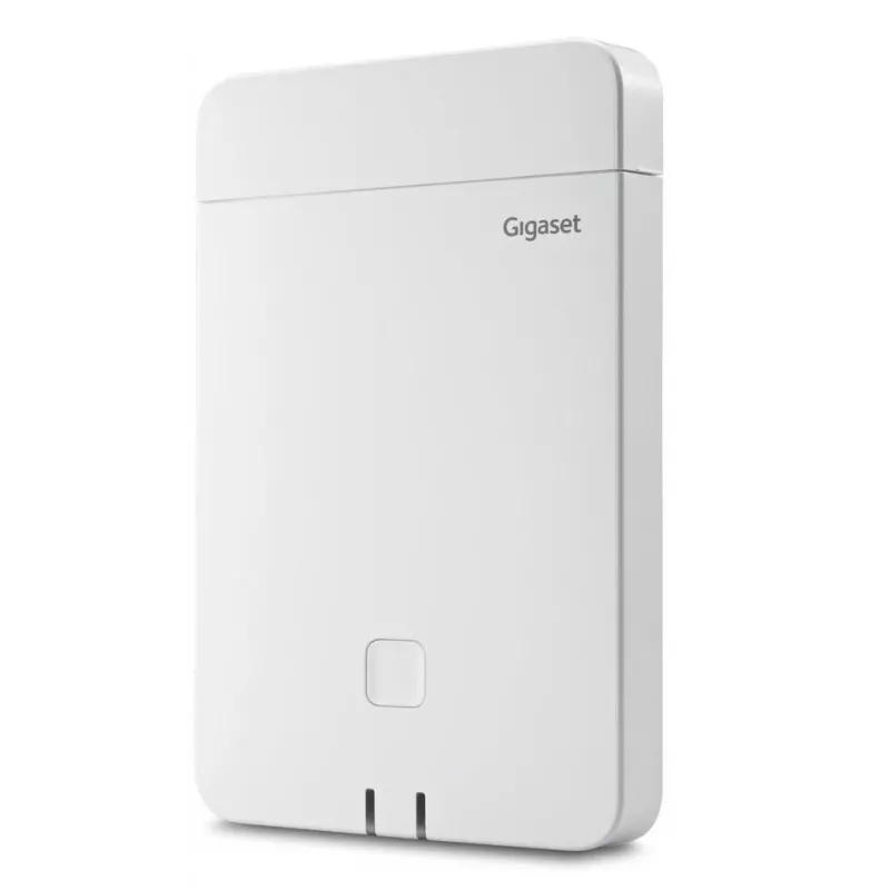 DECT bazinė stotis Gigaset N770 IP Pro — 120 kanalų, HTTPS/SIPS/SRTP/SSL/TLS, patalpoje 50 m, lauke 300 m, balta