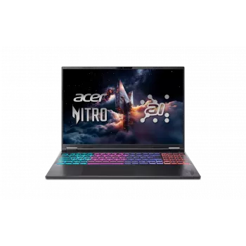 Acer | Nitro V 16S AI AN16S-61-R6Q1 | Obsidian Black | 16 colių | IPS | WUXGA | AMD Ryzen AI 7 | 350 | 16 GB | DDR5 | Kietojo disko talpa 1000 GB | NVIDIA GeForce RTX 5060