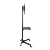 TV staliukas / vežimėlis ant ratukų + rankena 23-55 25 kg S-09
