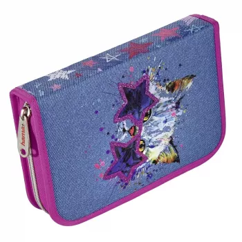 Kačių žaislas HAMA Crazy Cat modelis 00139125, 21 × 17 cm, mėlynas/rožinis